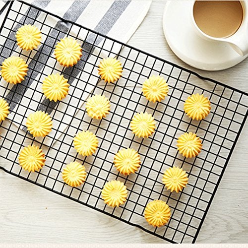 Daycount® 2-Pack Heavy-duty Cooling Rack for Baking Stacking 10 x 16 Inch Stainless Steel Wire Rack for Cooling, Drying - Image 5