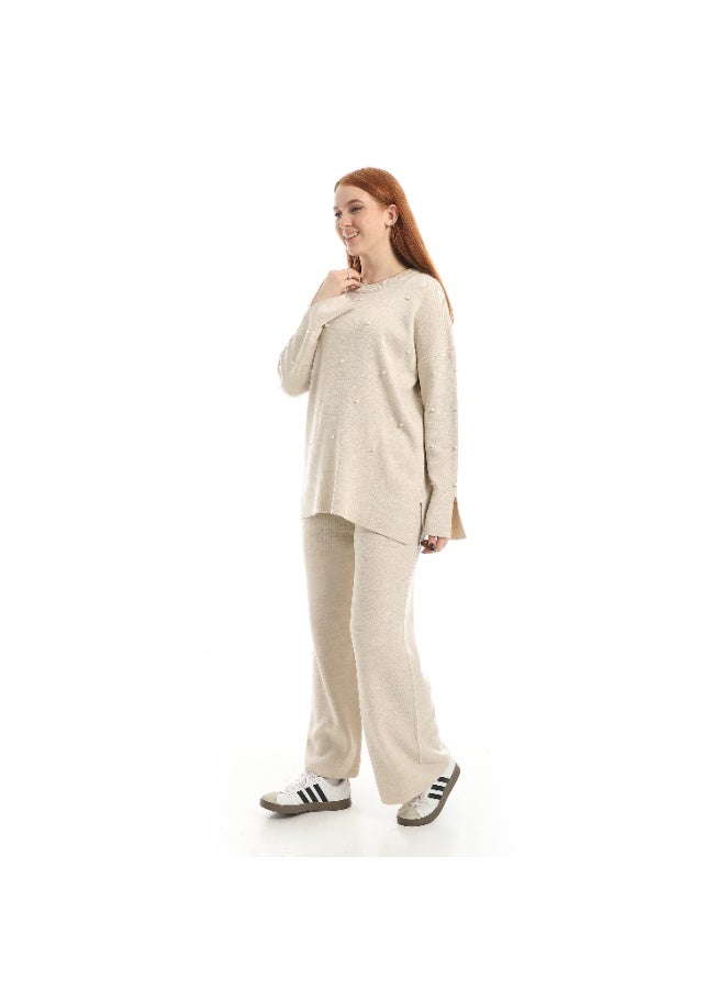 Coctail 17457-Set-Beige - Image 2