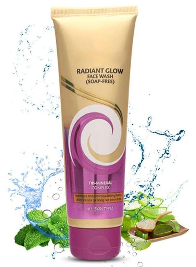 Elements Wellness Radiant Glow Face Wash Soap Free 100 Gms - Image 2