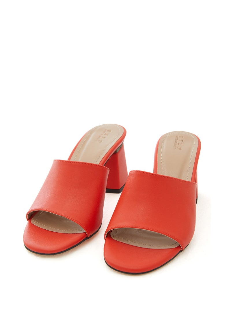 OXXO Open Toe Mules Heeled  - Image 1