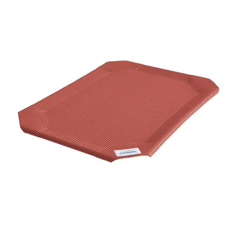 Coolaroo Original Pet Bed Replacement Cover - Terracotta - Large (43.5" x 31.5") - Image 1