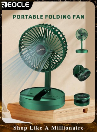 Portable Fan Rechargeable Foldable Fans Portable Travel Fan Rechargeable Standing Pedestal USB Fan with 3 Speeds Folding Telescopic Camping Fan for Home & Camping & Outdoor & Office - pzsku/Z64F9E83701ED60C0FD39Z/45/_/1724291553/3ab00003-14b8-46d0-8050-ddcf28ec3ea8