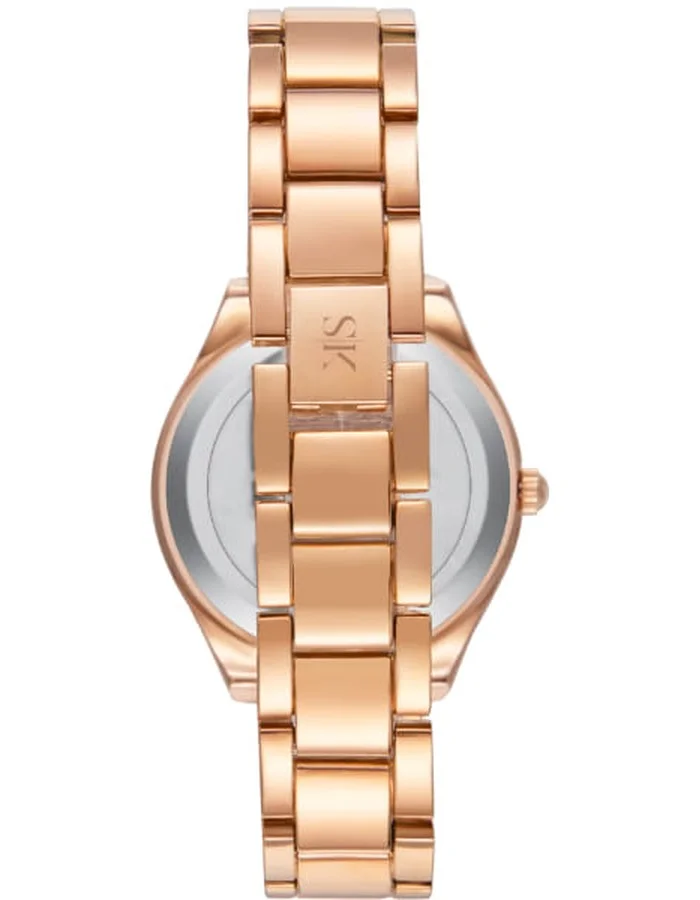 KENNETH SCOTT Kenneth Scott K23503-RBXX Women's Analog Display Watch & Alloy Strap Grey