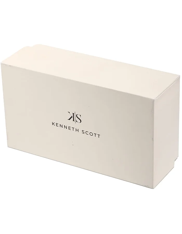 KENNETH SCOTT Kenneth Scott K23503-RBXX Women's Analog Display Watch & Alloy Strap Grey