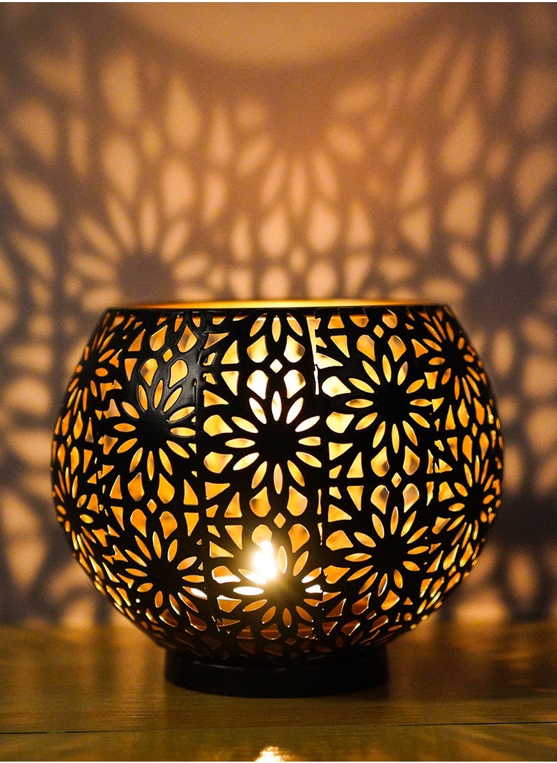 ARNOTEC Candle Holder, Tea Light Candlestick Retro, Decorative Hollow Candles Stand for Indoor Outdoor Events, Parties, Centerpieces, Ramadan，Wedding Decorations  - Image 3