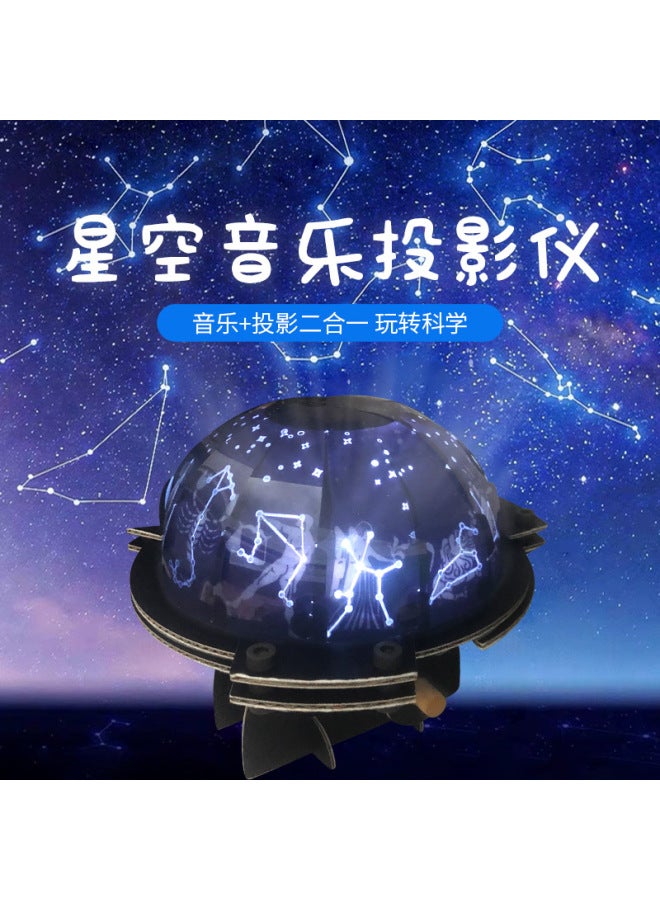 Star Light Puzzle Assembly Children's Toys Creative Gifts Star Light Diy Planetarium - Image 1