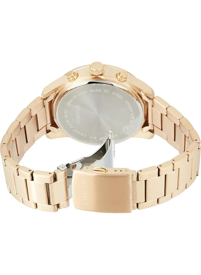 CITIZEN CITIZEN Mens Quartz Watch, Chronograph Display and Stainless Steel Strap - AN8169-58L