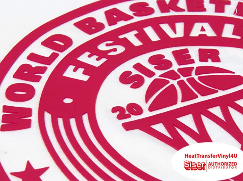 Siser Brick 600 Heat Transfer Vinyl 196 x 1FT Sheet White  HEX EFF0F1  Compatible with Siser RomeoJuliet  Other Professional or Craft Cutters  3D HTV  CPSIA Certified - Image 5