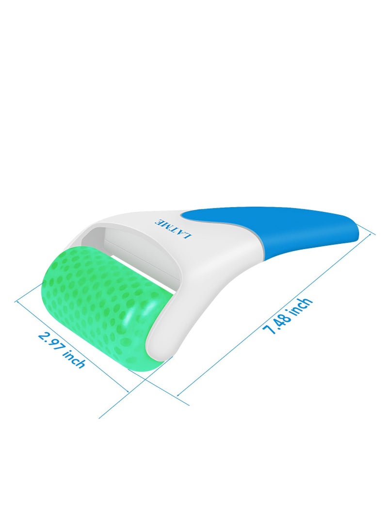 LATME Ice Roller for Face Eyes,Womens Gifts,Face Massager Roller Puffiness Migraine Pain Relief and Minor Injury (Green) - Image 3