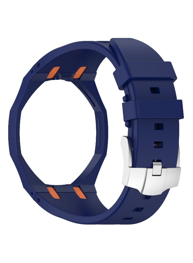 سوار ساعة سيليكون متوافق مع ساعة AP x Swatch Royal Pop – سوار معصم بديل مقاوم للماء، ناعم وقابل للتحويل، مصمم ليتوافق مع التاج عند موضع الساعة الثانية عشرة (12 O'Clock) - Image 4