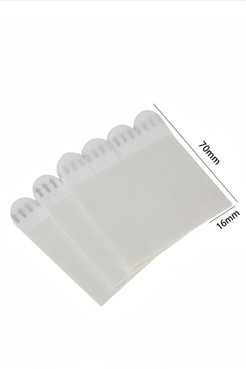 24pcs No Drill Wall Sticker - Removable Adhesive Hooks for Frames, Photos & Home Decor - Heavy Duty Invisible Wall Mounts for Saudi Homes - Image 2