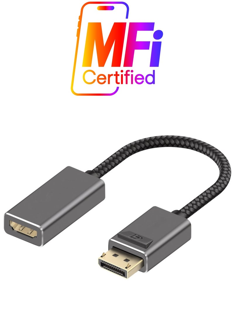 Generic - DisplayPort to HDMI Adapter Max HDMI Resolution 4K/60Hz, 1080p/60Hz MEDIALINK-DP - Image 1