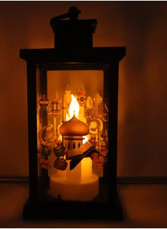 يوويل فانوس رمضان زينة رمضانية فانوس زينة العيد للاستخدام الداخلي والخارجي  - Image 3