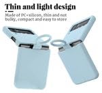 Valente Premium Silicone Case Cover with Ring for Galaxy Z Flip 4 (Black) - Image 4