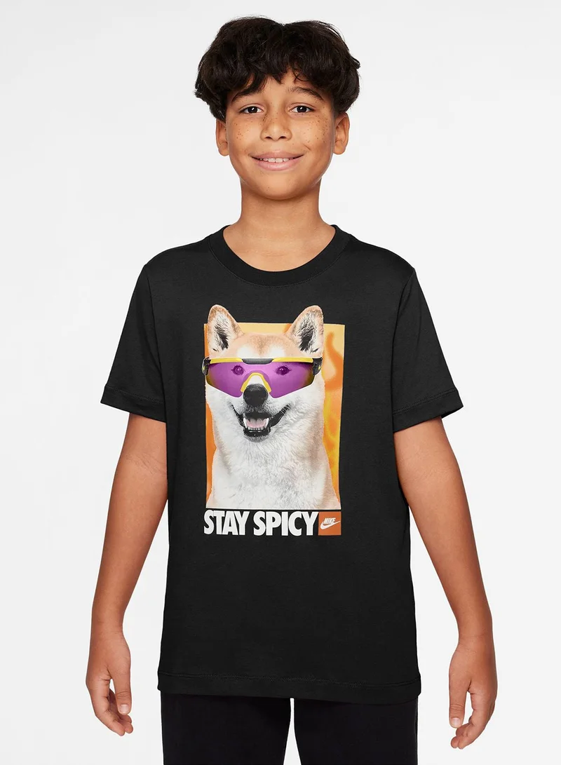 نايكي تيشيرت برسومات شيبا