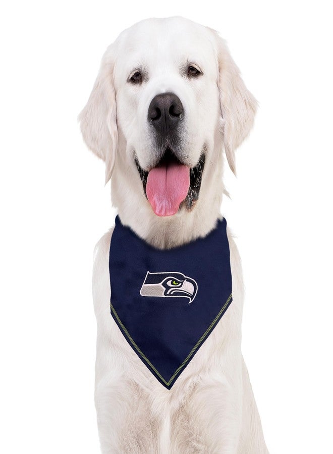 Pets First NFL Seattle Seahawks TIE Bandana, Small/Medium. Dog Bandana Scarf Bib for Cat Dog. The Ultimate Game-Day, Party Bandana - Image 5