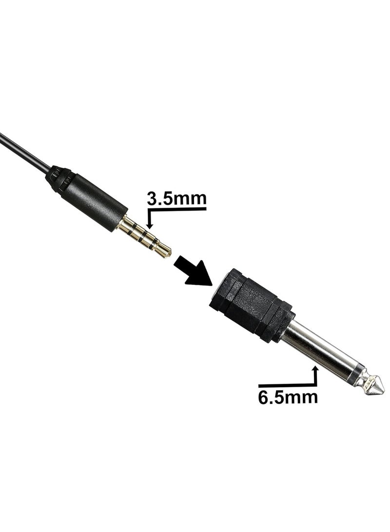 BY M1 Lavalier Microphone – Professional Clip-On Mic (Black) - Image 5