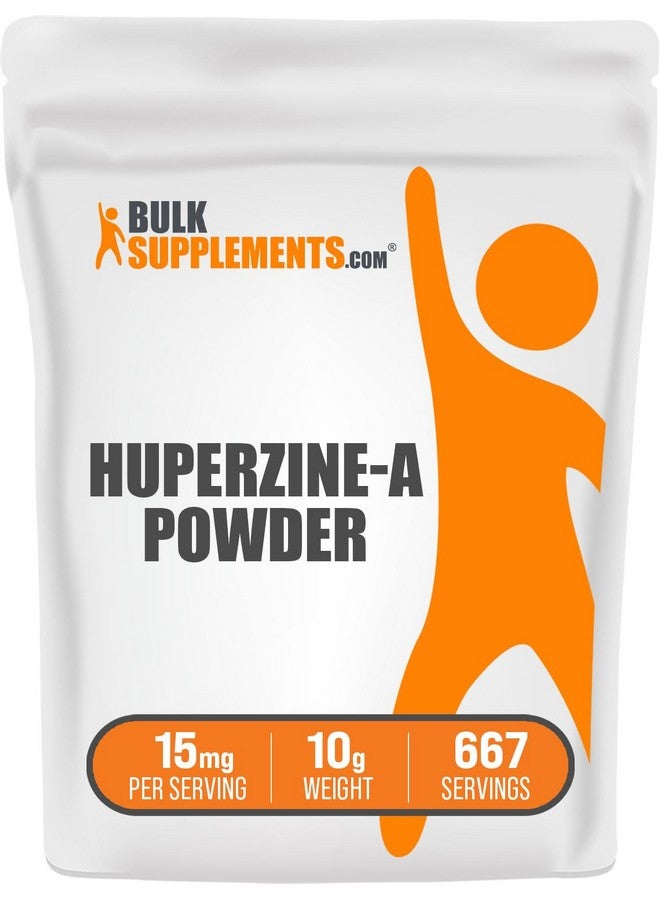 BulkSupplements.com Huperzine A Powder - Huperzia Serrata Powder, Huperzine A Supplement - Nootropic Supplement, Gluten Free, 15mg per Serving, 10g (0.35 oz) (Pack of 1) - Image 1