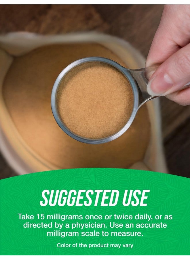 BulkSupplements.com Huperzine A Powder - Huperzia Serrata Powder, Huperzine A Supplement - Nootropic Supplement, Gluten Free, 15mg per Serving, 10g (0.35 oz) (Pack of 1) - Image 4