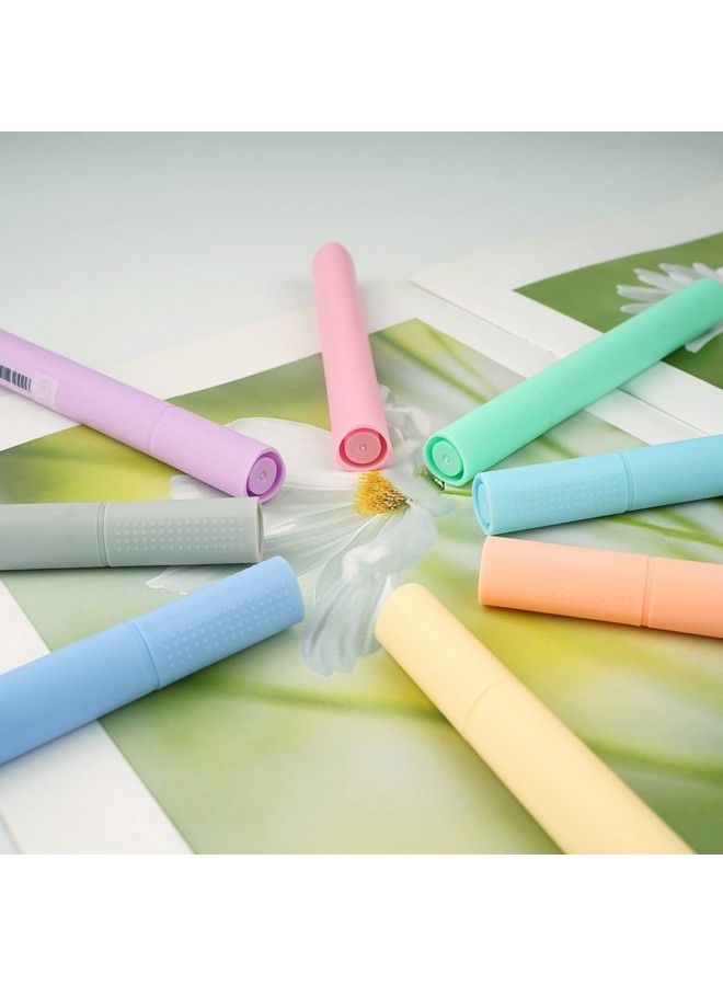 BOAO Whiteboard Dry Magnetic Plastic Holder 8 Pieces Colorful Magnetic Markers With Eraser Cap Magnetic Whiteboard Eraser For School Office Home 100Th Day Of School 10 Pieces Totally (Stylish) - Image 5