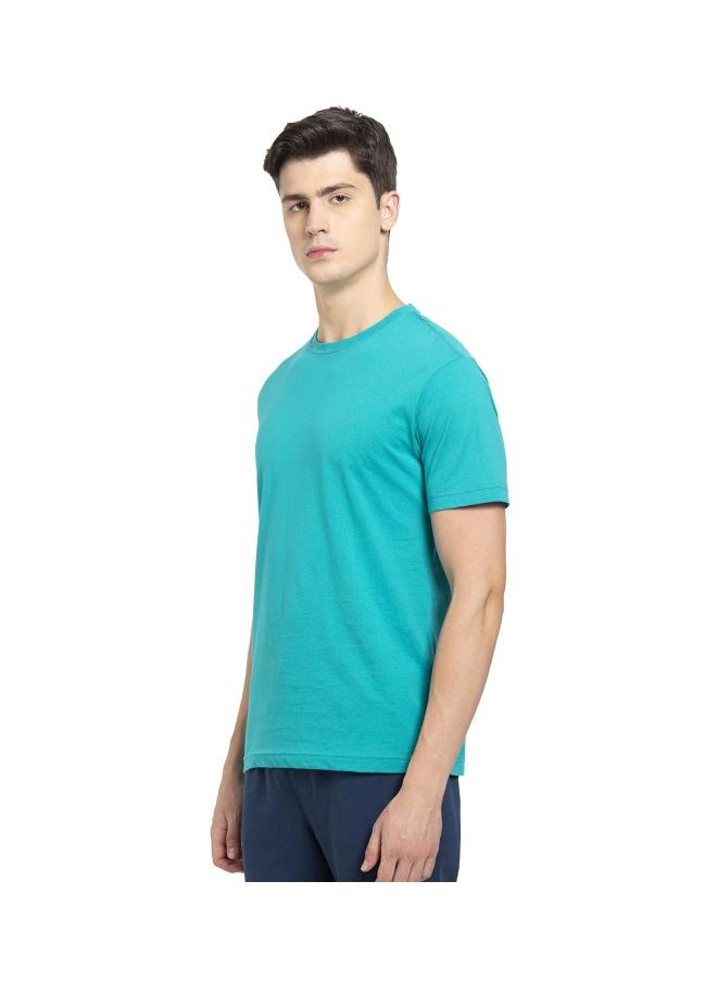 JOCKEY - Jockey 2714 Men Super Combed Cotton Rich Solid Round Neck Half Sleeve T Shirt - Image 1