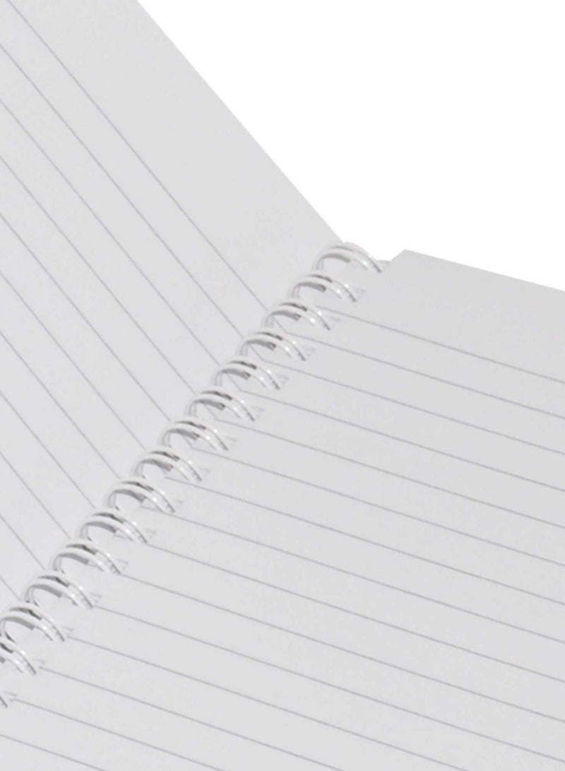 FIS LIGHT Pack of 10 Spiral Soft Cover Notebook, Single Line, 9X7 Inches (22.86 X 20.32 CM) 100 Sheets -LINB971701S - Image 2