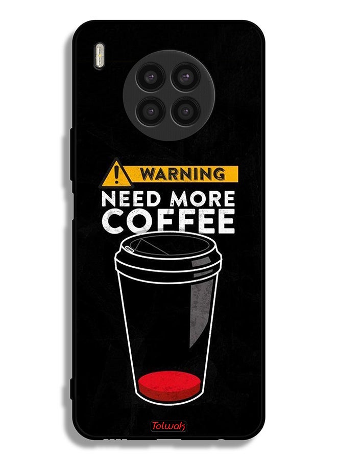 Tolwak Huawei nova 8i Protective Case Cover Need More Coffee - Image 2