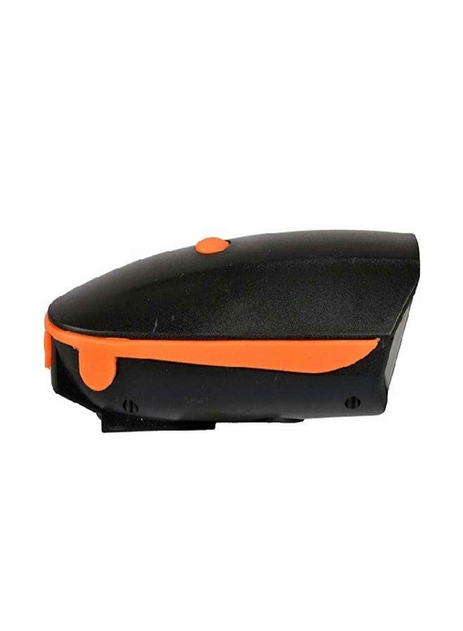 FCCRACING FCC Racing 2-in-1 Cycle Head Light with Horn (250 Lumens, 140dB Horn, Black) - Image 4