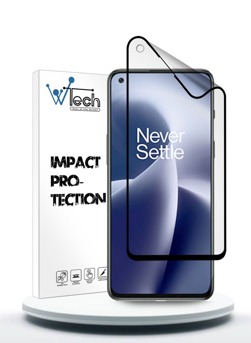 Wtech OnePlus Nord 2T 5G 9D Matte Ceramic Full Coverage Screen Protector (MSCNMN) - Clear - Image 1