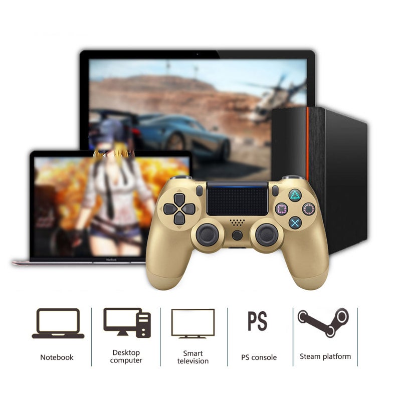 مستكشف الألعاب Dualshock 4 ملاكystick ألعاب يدعم أجهزة PS4 / PS4 Slim / PS4 Pro / الكمبيوتر الشخصي - Image 2