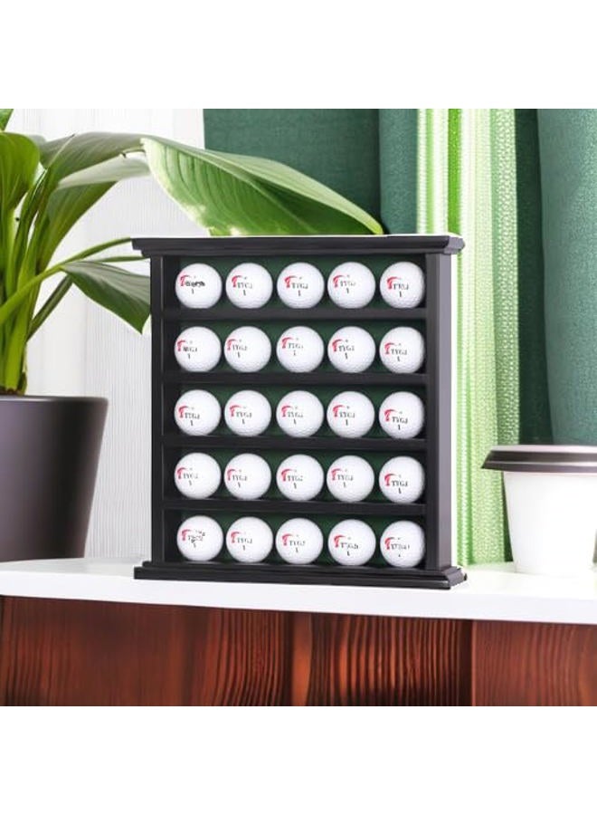 DisplayGifts (Black) - Golf Ball Display Cabinet Stand, NO Door, GB25 - Image 5