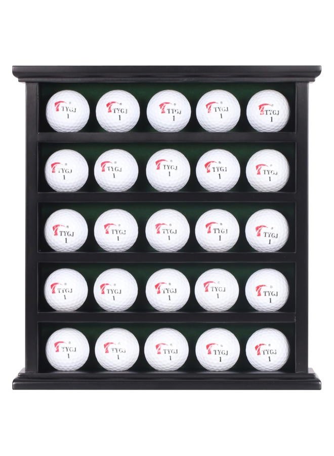 DisplayGifts (Black) - Golf Ball Display Cabinet Stand, NO Door, GB25 - Image 2
