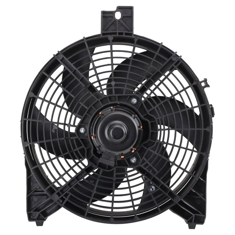 TRQ AC Condenser Cooling Fan Assembly Compatible with 20062010 INFINITI QX56 20062015 Nissan Armada 20062008 TITAN NI3120101