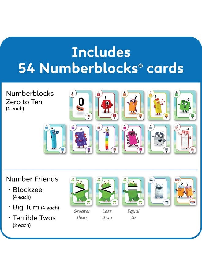 hand2mind hand2mind Numberblocks Playing Cards, Deck of Cards Themed, Preschool Math Games for Kids, Number Toys, Travel Toys for Toddlers 3-5, Kindergarten Learning Activities, Toddler Easter Basket Stuffers  - Image 2