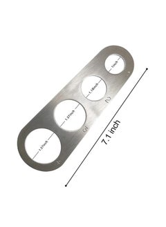 Groupcow Groupcow Stainless Steel Spaghetti Pasta Measure (Silver)  - Image 3