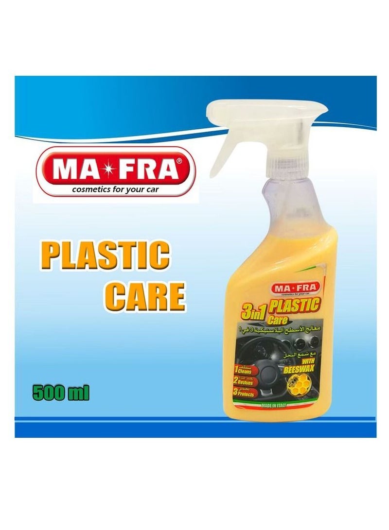 MAFRA Plastic Care Car Dashboard Steering Cleans and Protects - Image 3