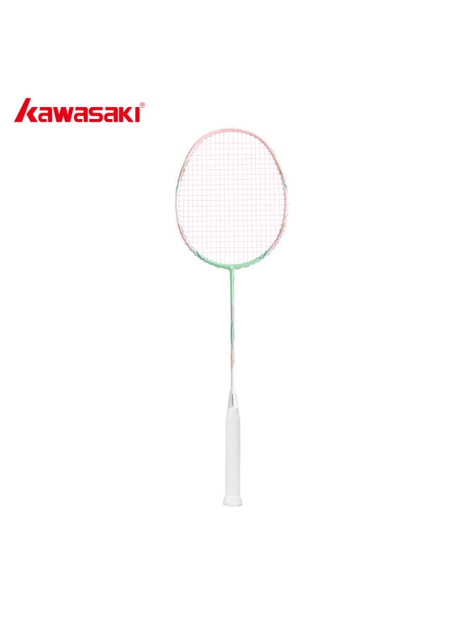 Kawasaki Badminton Racket, Gengjian Z500, Full Carbon All-round Offensive Professional-grade, For Men And Women, Compeion Advanced Double Racket Bow And Arrow