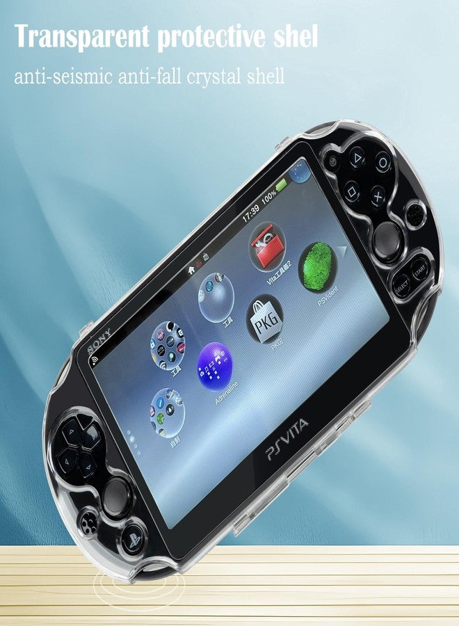 Gorliskl Ultra Clear Crystal Transparent Hard Shell Protective Case Cover Skin for Sony PlayStation PS Vita Slim PSV 2000 PCH-2000 Console - Image 2