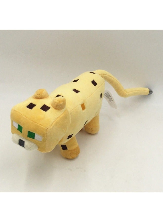 general Minecraft plush toy Doll Cute Big Yellow Cat plush Toy The best gift for family and friends 45cm