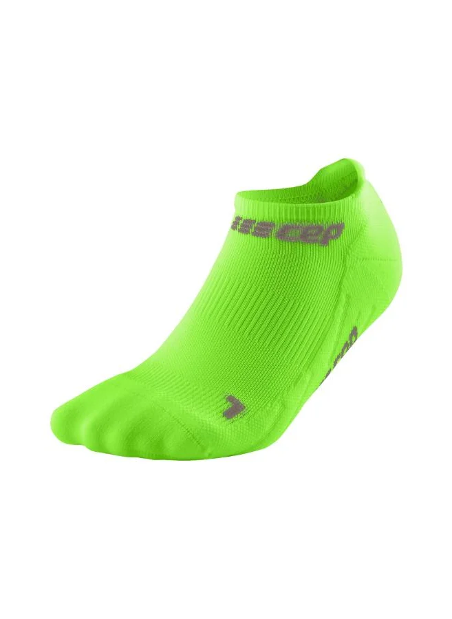 سي إي بي CEP - The Run Compression Socks No Show V4 Green Women