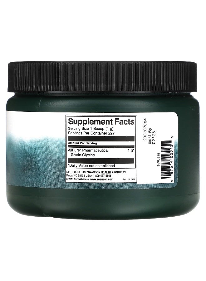 Swanson, Glycine Powder, 8 oz (227 g) (Packaging may vary) - Image 2