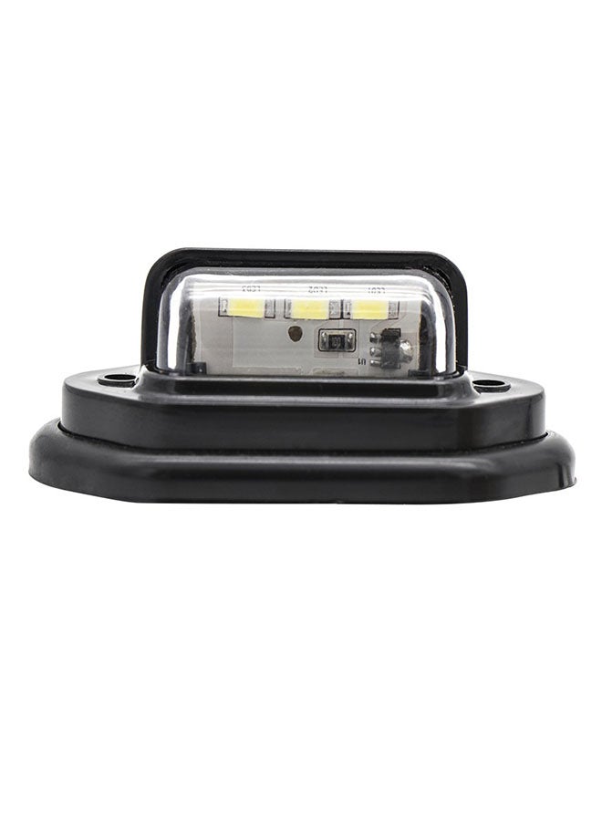 مصباح LED للوحة رقم السيارة من قطعتين