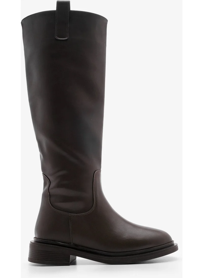 MARJIN Women's Internal Side Zipper Casual Boots Sonate