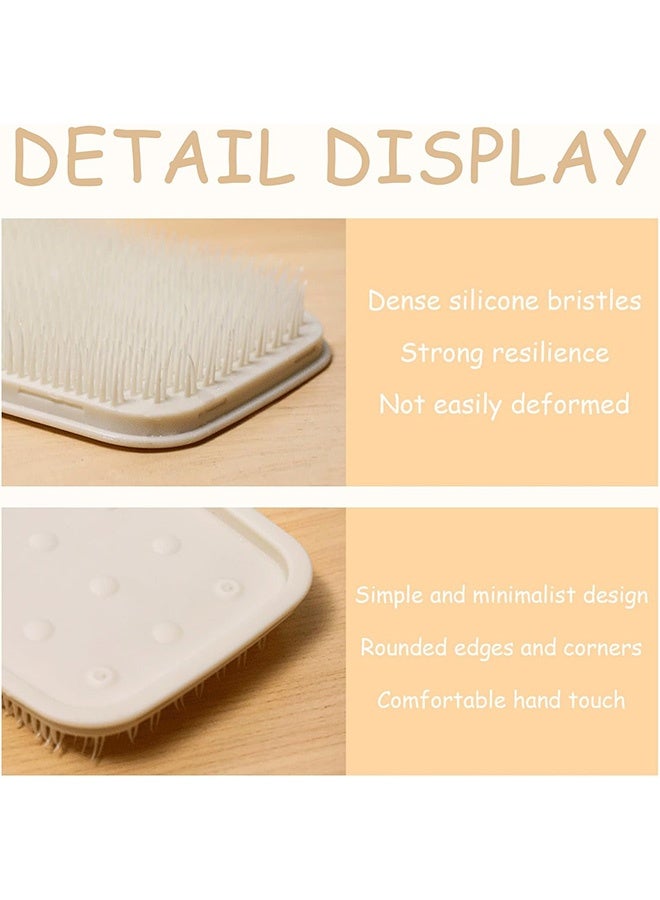 Quantum 2 PCS Vegetable Brush, Anti slip vegetable cleanings brush, Handheld kitchen cleanings brushs - Image 3