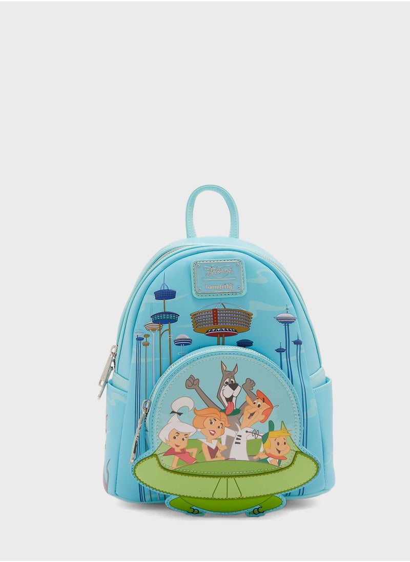 Loungefly - Kids Jetsons Spaceship Mini Backpack - Image 1