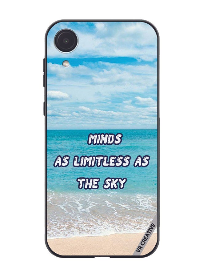 VR CREATIVE Protective Case Cover For Samsung Galaxy A03 Core Sky Caption Design Multicolour - Image 1