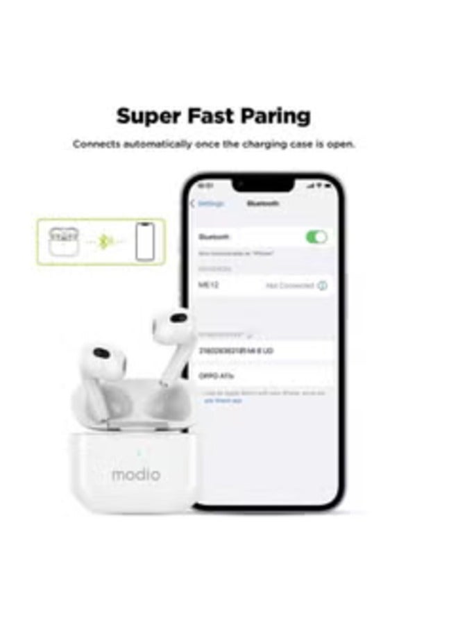 ELTRAZONE ME12 Bluetooth Wireless Earphones – Compatible with Android & iOS - Image 4