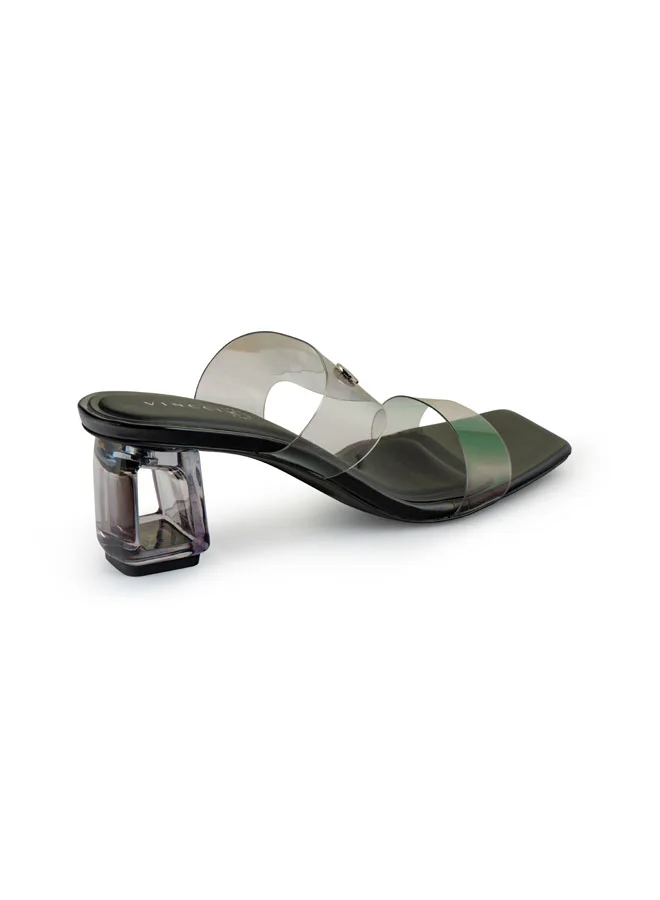 Vincci Women Multi Strap Mid Heel Sandals