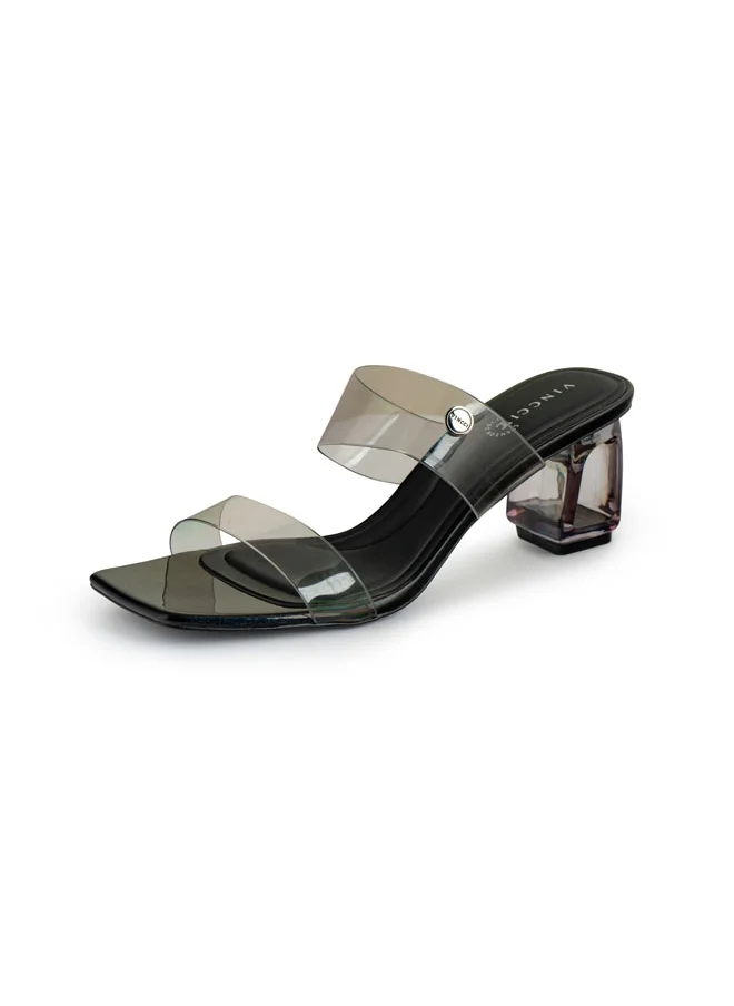 Vincci Women Multi Strap Mid Heel Sandals