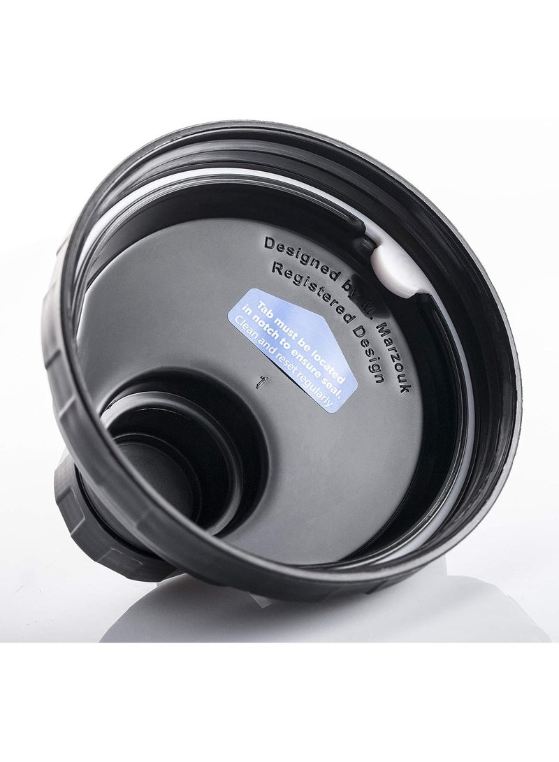 ألفا زجاجة مياه بلاستيك - مضاد للبكتيريا 900 مل - أحمر - Image 4